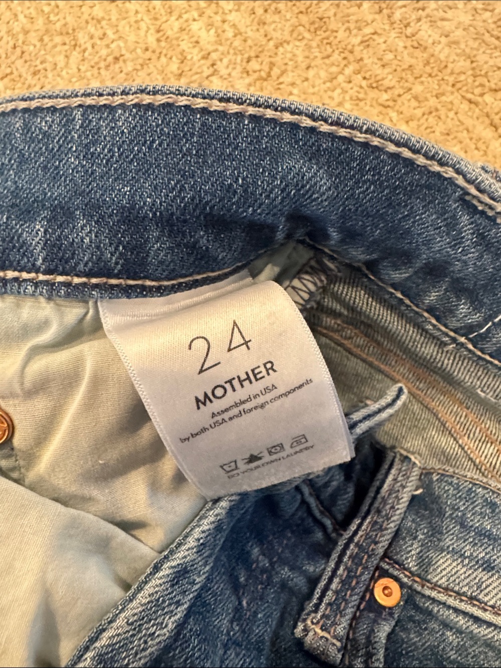 Mother size 24 jeans - Picture 5 of 7